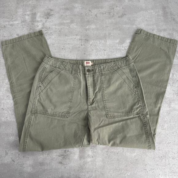 Levis carpenter pants army green womens size 28 - Picture 2 of 8